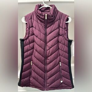 Calvin Klein Deep Purple Quilted Vest